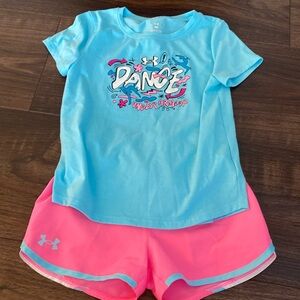 Under Armour short and shirt set